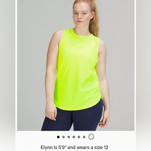Lululemon sculpt tank size 10